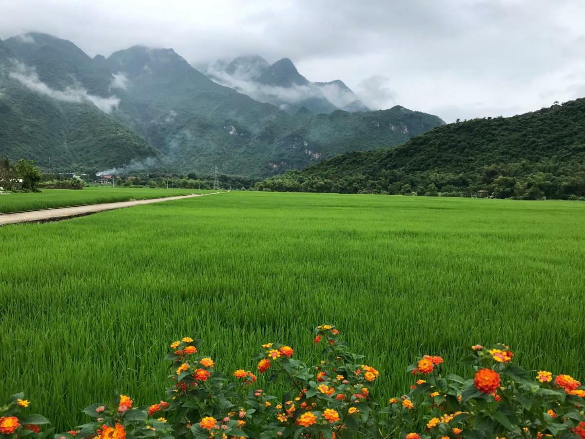 Jomo House Mai Chau Hotel Hoa Binh Ngoại thất bức ảnh