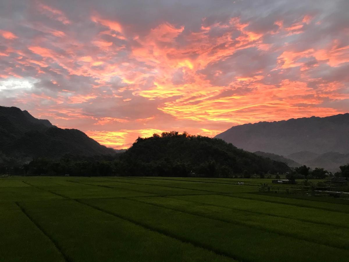 Jomo House Mai Chau Hotel Hoa Binh Ngoại thất bức ảnh