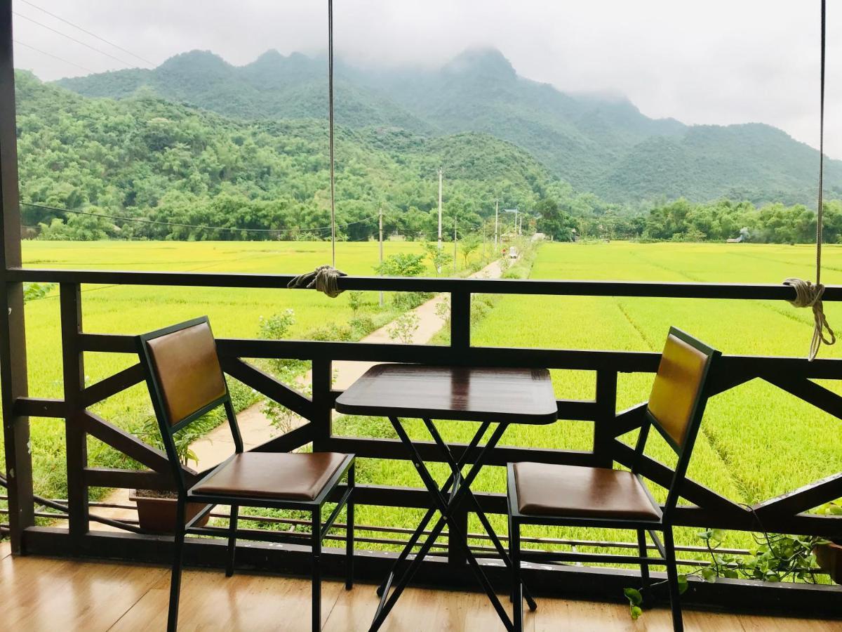Jomo House Mai Chau Hotel Hoa Binh Ngoại thất bức ảnh